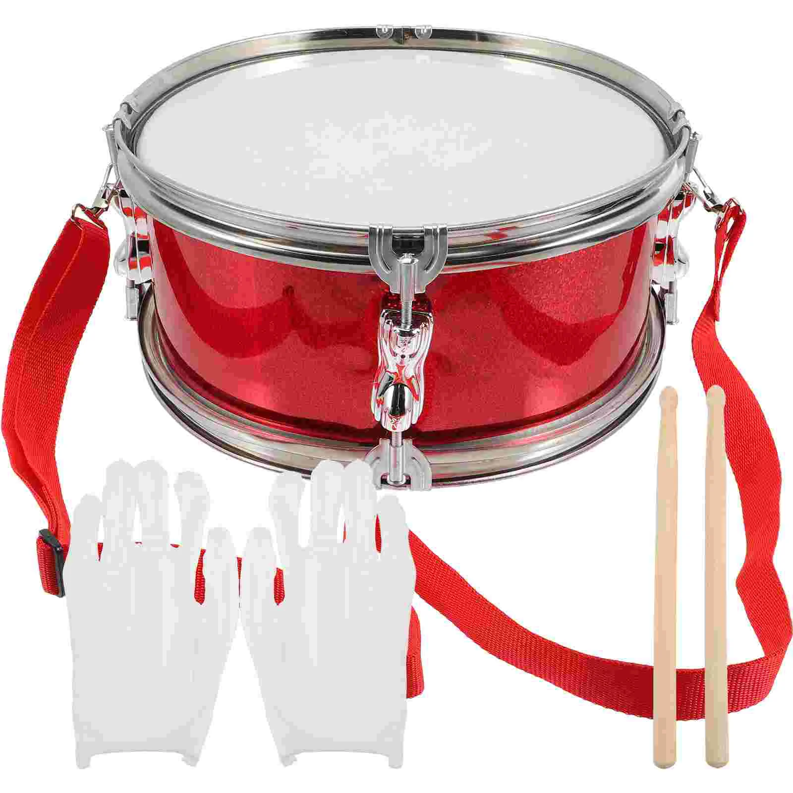 

Snare Drum Kit Toddler Wooden Toys Sticks Musical Instruments Drums Steel Education Percussion Professional Student