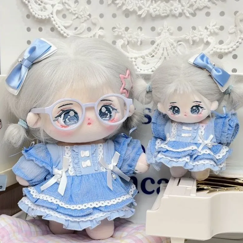 Женская юбка с голубым бантом 10/20 см
