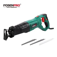 POSENPRO Reciprocating Saw 850W Electric Saw Multifunction Rotating Handle Saber Hand Saw for Wood and Metal Cutting