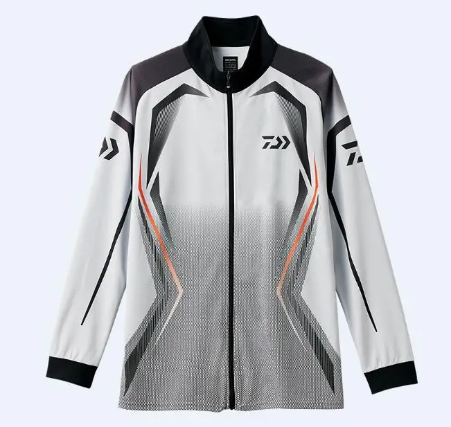 

2022 New Daiwa Fishing Clothes Sport Outdoor Long Sleeve Fishing Hiking Shirt Profesional Quick Dry Sun Anti-UV Fishing Clothing