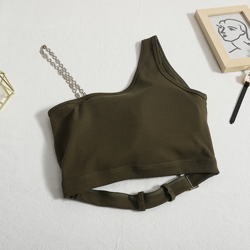 Женский уличный топ на бретелях 6 цветов