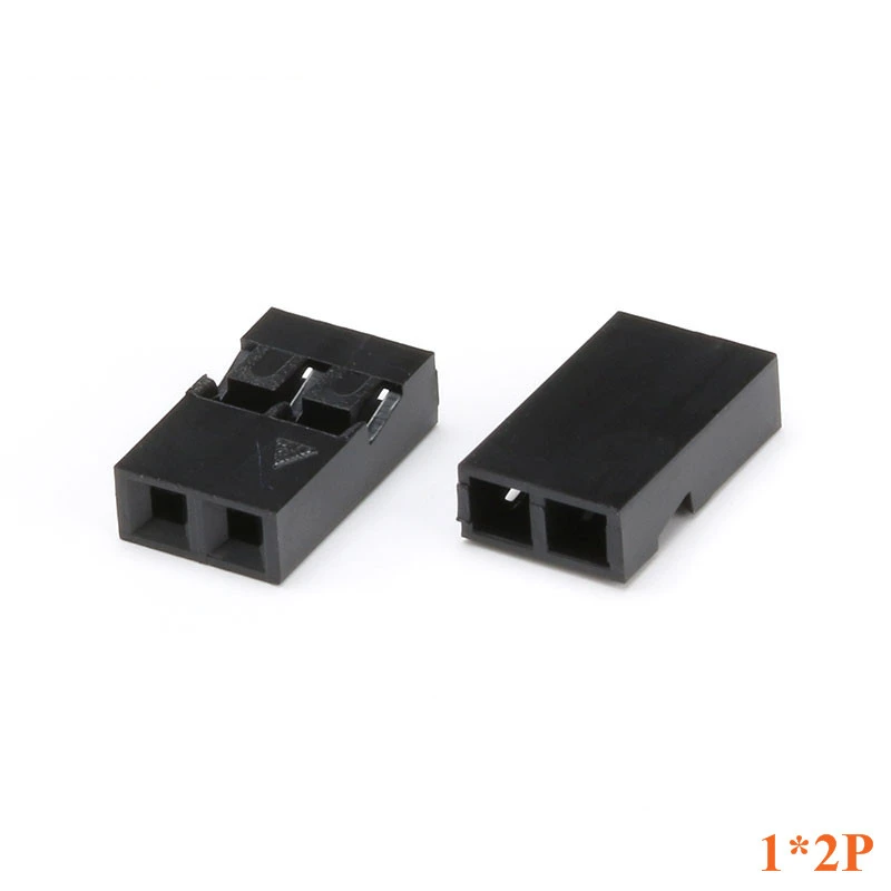 

50pcs Dupont Head Plastic Shell 2.0mm Single / Double Row Dupont Connector 2P 3P 3P 5P 2*2P 2*3P 2*5P Housing Plug Female