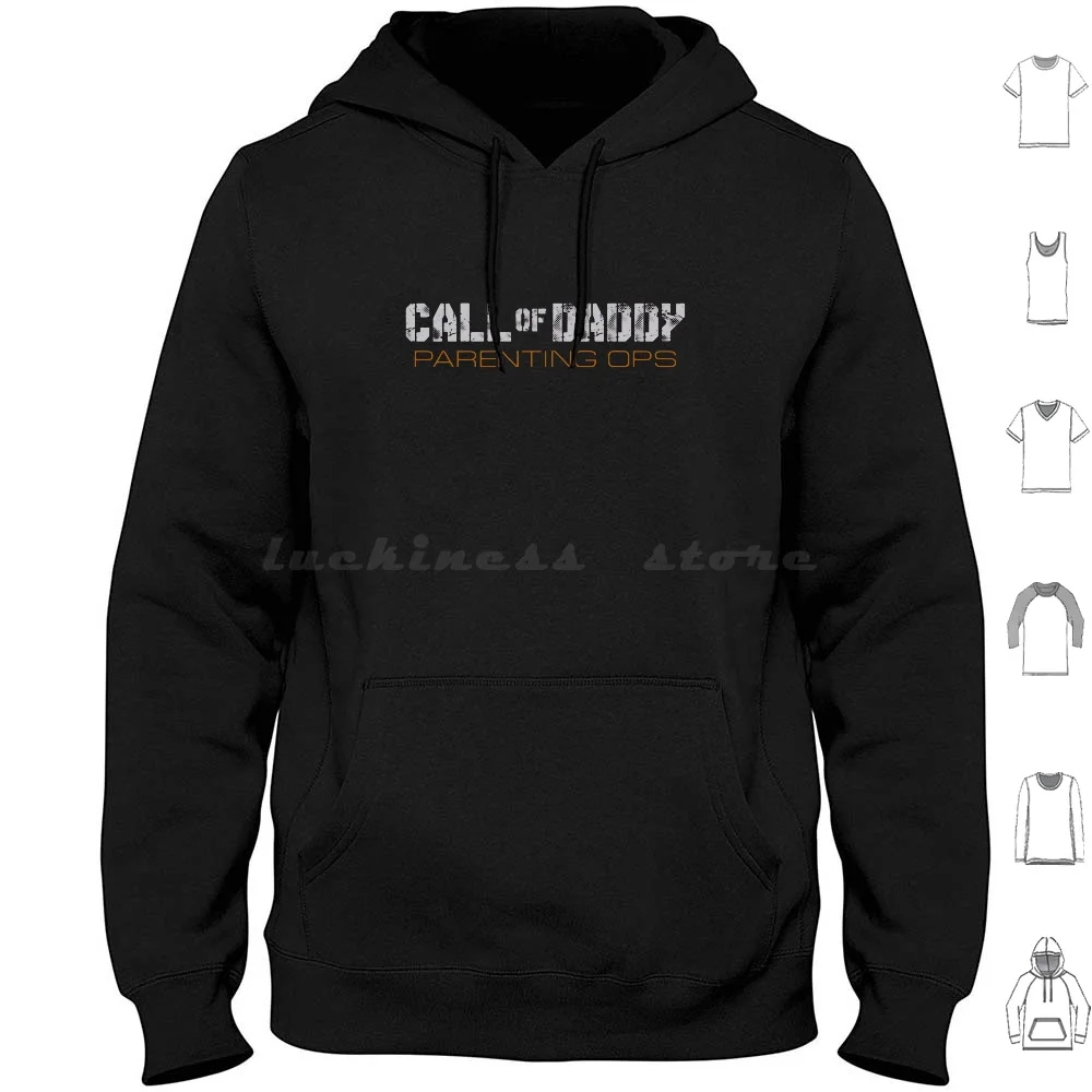 

Call Of Daddy Parenting Ops Father'S Day 2020 Hoodie cotton Long Sleeve Papa Dad Birthday Husband Daddy Protector Hero Mens