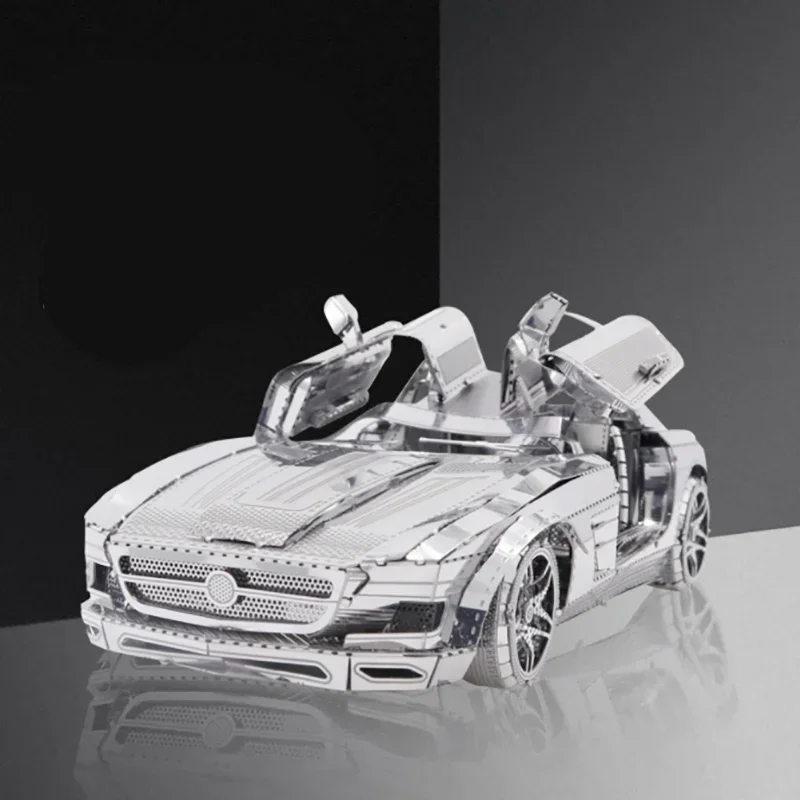 Автомобиль 3D металлический пазл модели наборы DIY Лазерная вырезка головоломки