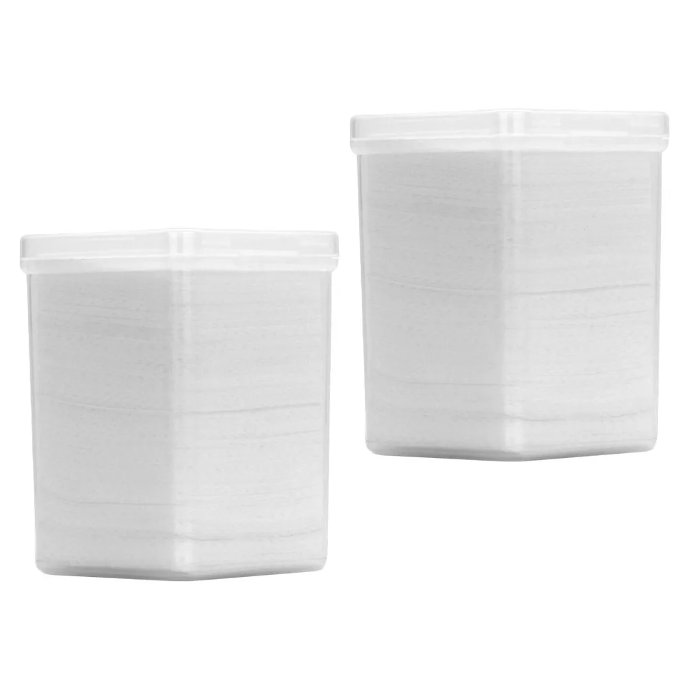 

2 Boxes of Disposable Nail Cleaning Pads Manicure Cleaning Cotton Sheets