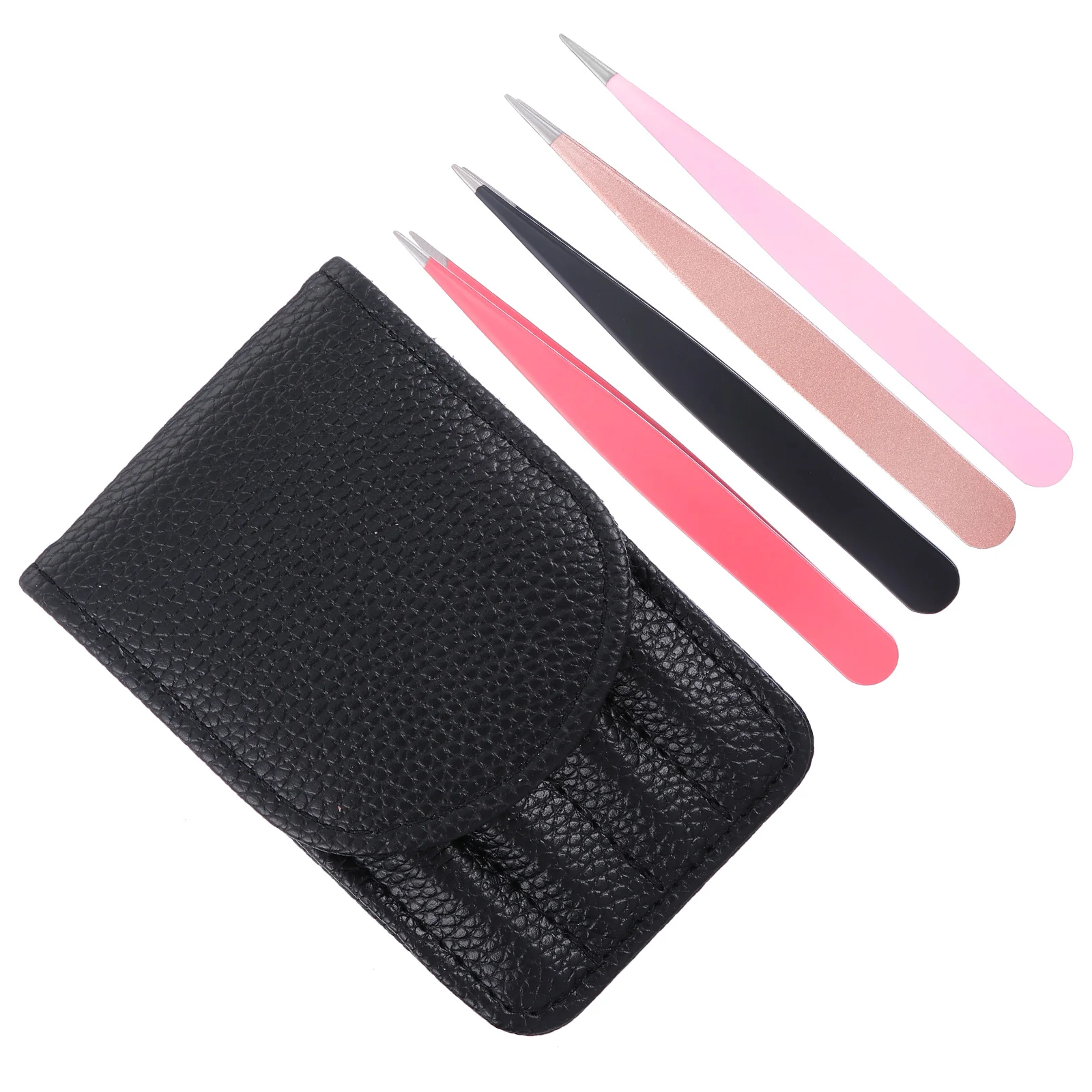 

Tweezer Tool Eyelashhair Precision Pointed Clip Makeup Clamp Grooming Metal Beauty Plucking Tweezeersprofessional Tweezerss