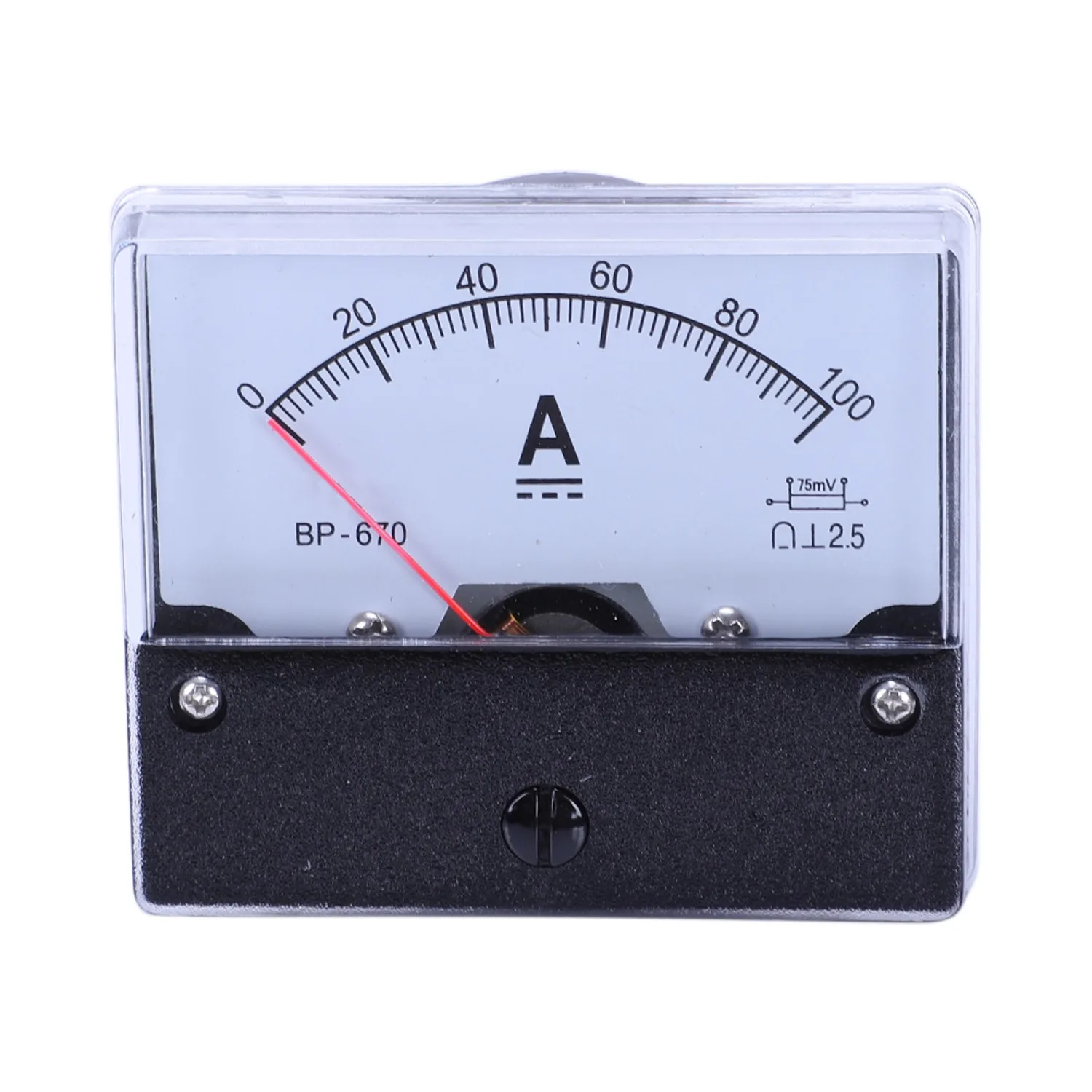 

DC 100A Analog Panel Ampere Current Counter Ammeter Meter DH-670