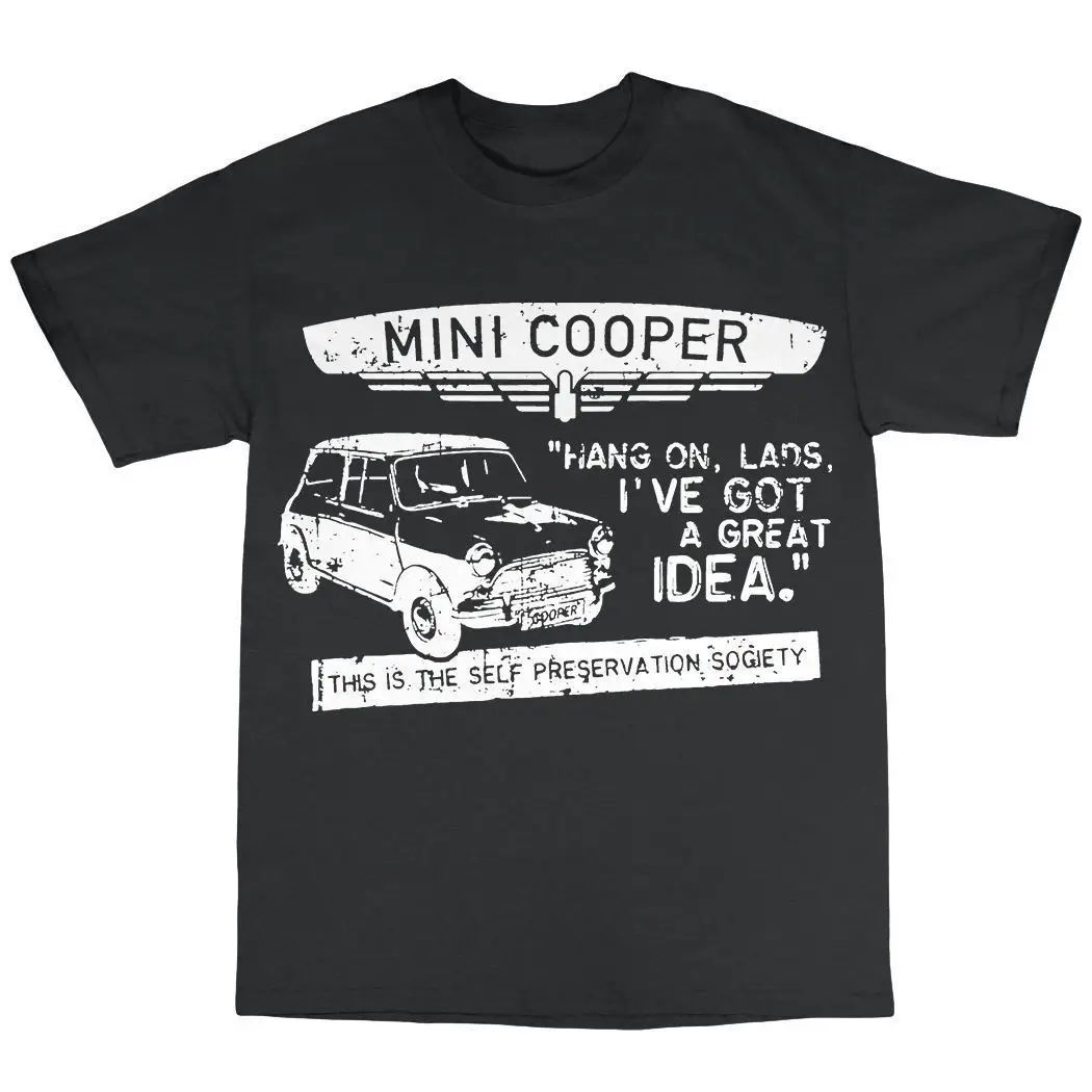 Самосохранение футболка «Society» 100% хлопок итальянская работа Майкл Caine