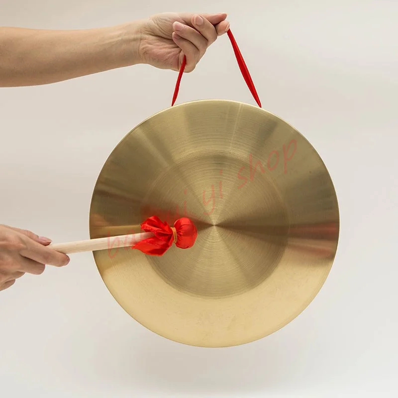 

Gongs, folk flood warning gongs