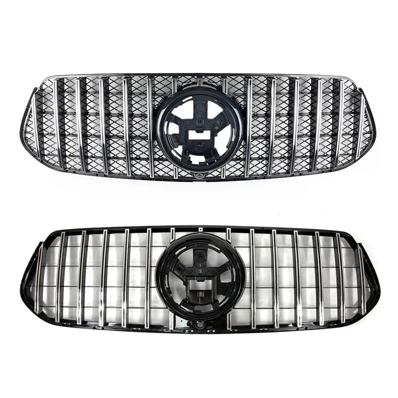

Auto Spare Parts Black Style Car Net Mesh Cover Front Grille For Benz W167 GT Front Grille Middle Mesh for GLE300/GLE350/GLE400