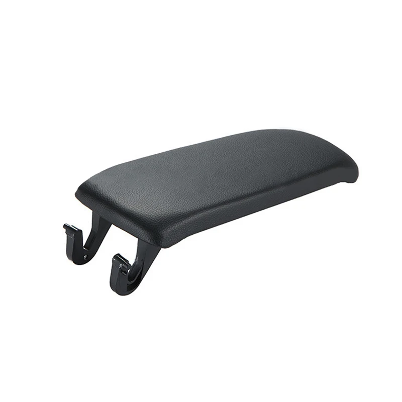 

1Pc Leather Car Armrest Latch Cover Center Console Arm Rest Storage Box Lid Cover Car Pad Accessories for Audi A6 C5 1998-2005