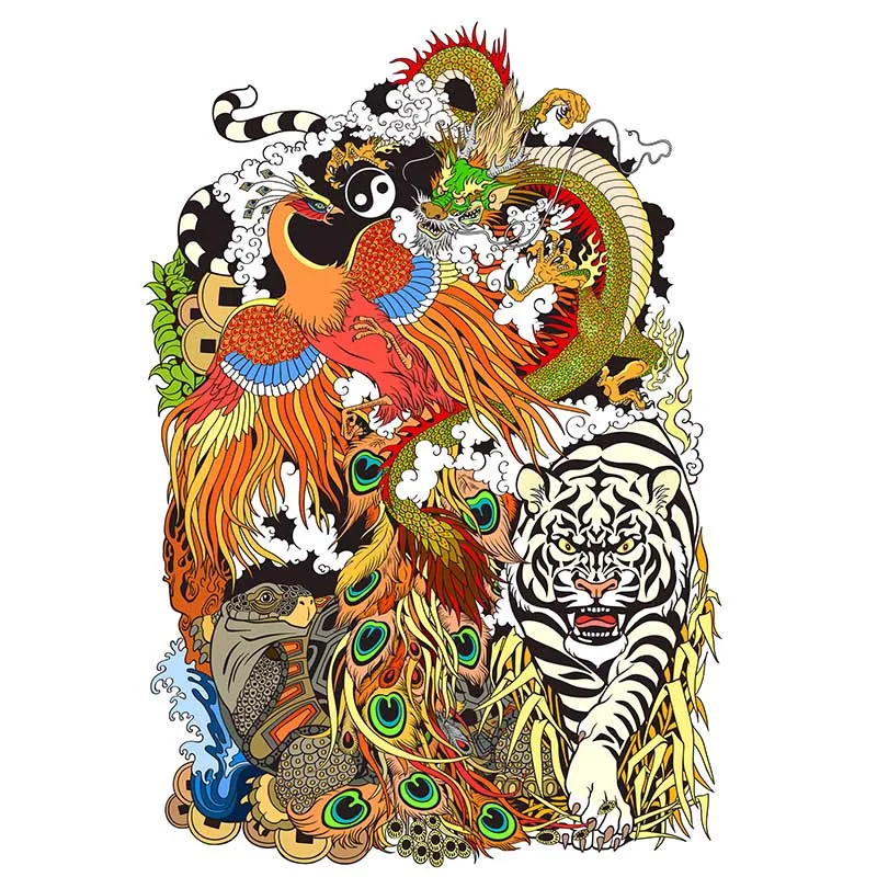 

Детские деревянные головоломки с животными для взрослых, подарок, четыре больших зверя, пазлы, игрушки «сделай сам», фабрика, авторские прав...