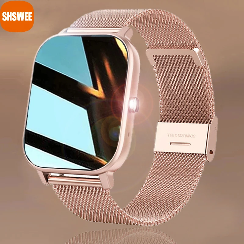 

For Xiaomi IP67 Waterproof Smart Watch Women Lovely Bracelet Heart Rate Monitor Sleep Monitoring Smartwatch Connect IOS Android