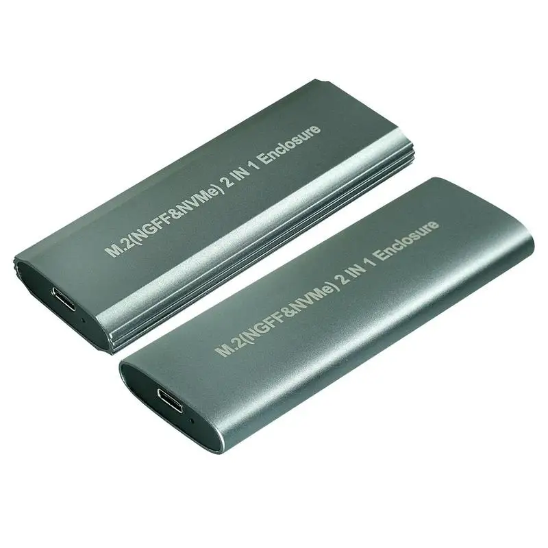 

SSD Enclosure Adapter 10Gbps SSD Enclosure M.2 NVME External Interface Type C Gen2 Internal Interface M Key NVMe Dual Agreement
