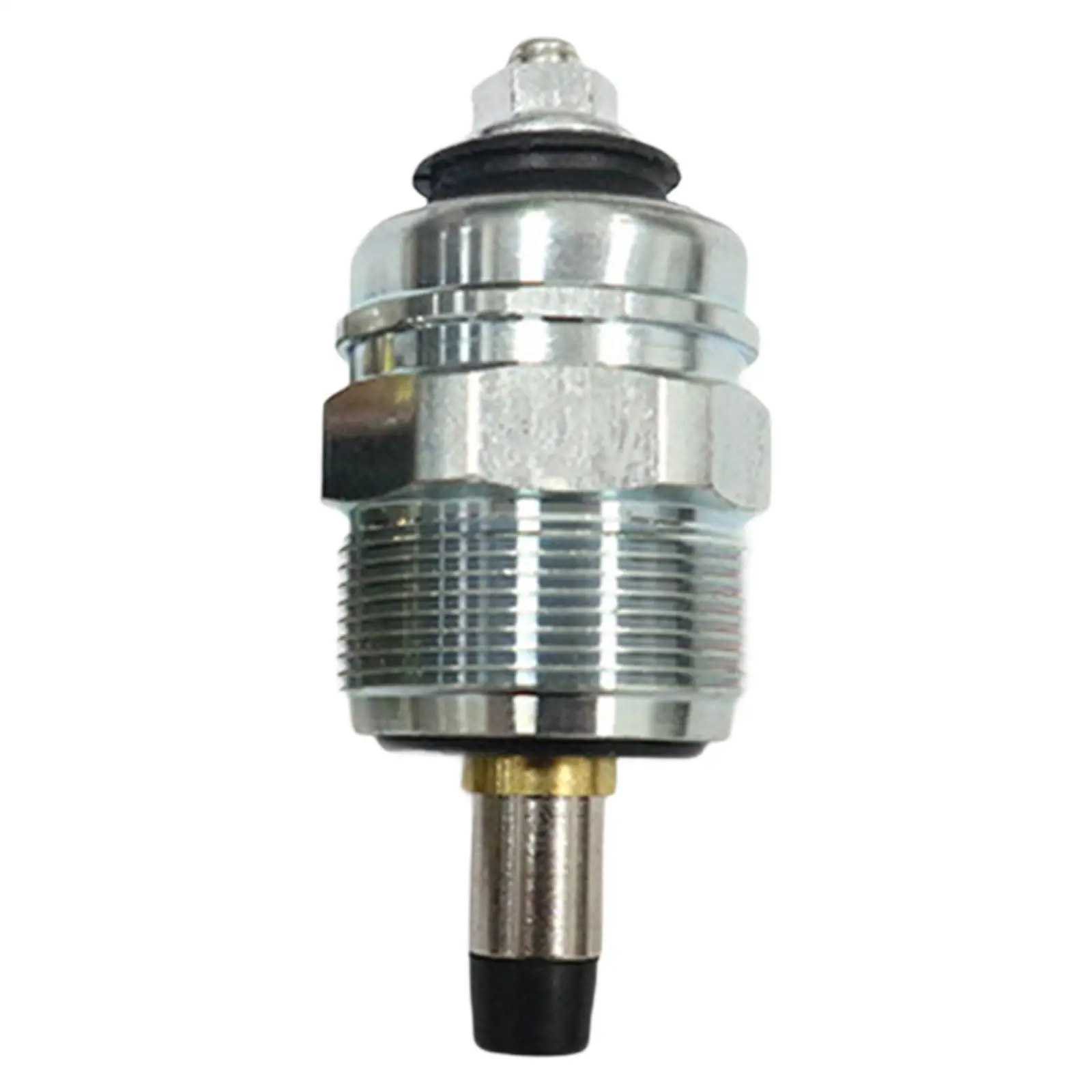 Fuel Pump Solenoid Fuel Shutoff Solenoid 12V Fuel Injection Pump Upgrade Diesel Fuel Shut Off Solenoid Valve Shutoff Solenoid