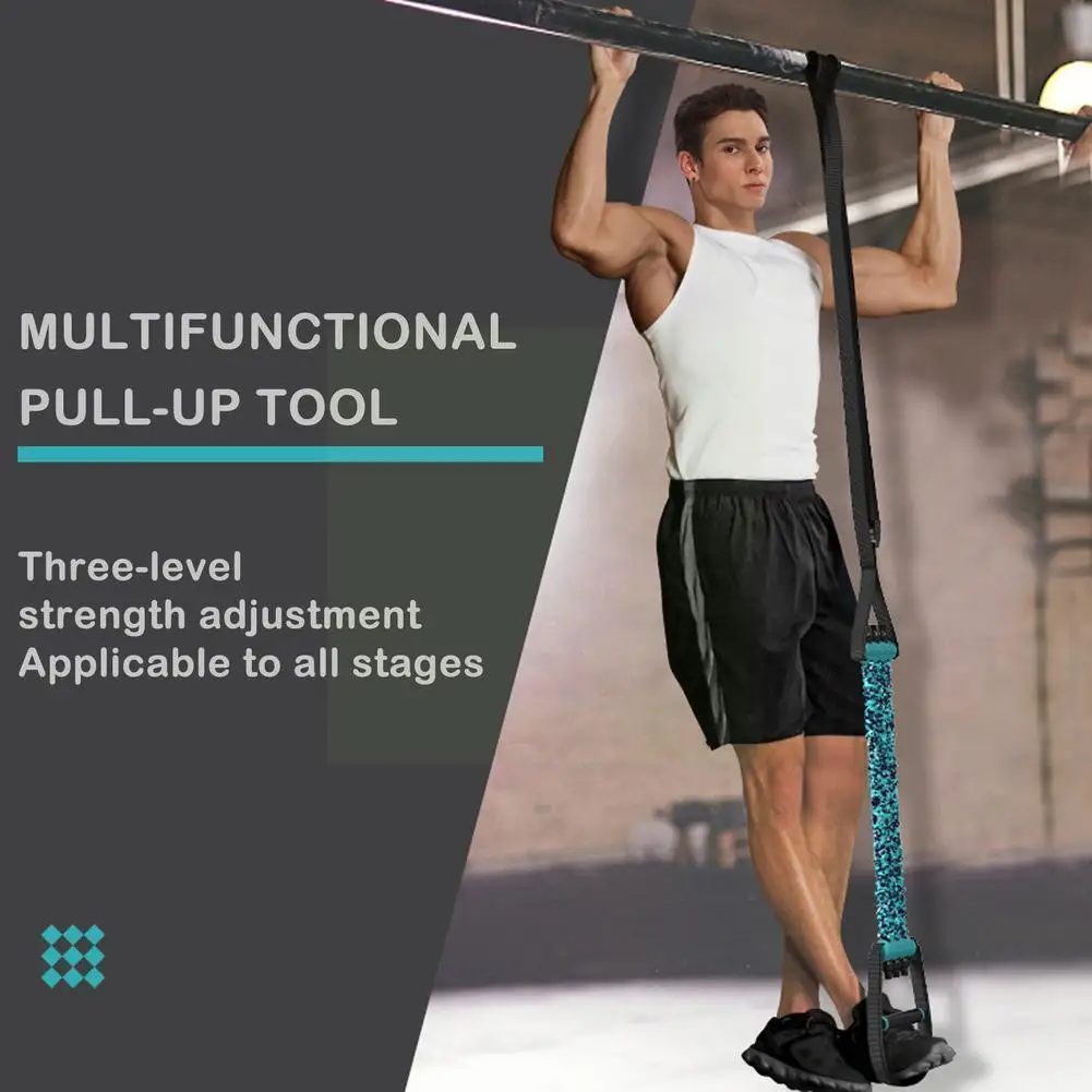 

120 Lb Pull Up Assist Band Resistance Bands For Home Core Strength Training Chin Up Powerlifting Fitness Workout Equipm R8u0