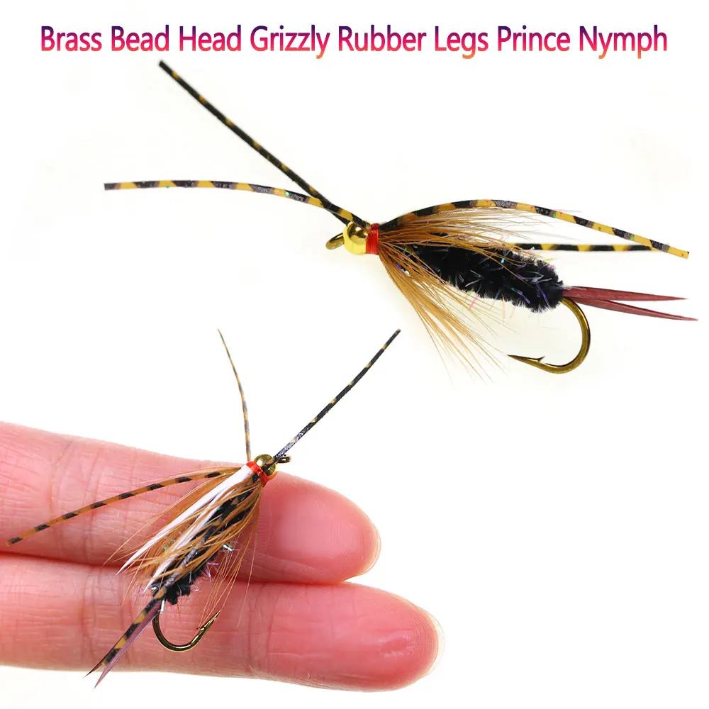 Bimoo Мушки для нахлыста Prince Nymph 6 шт.