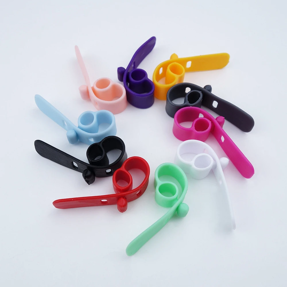 

Fashion Creative Data Cable Tie Soft Tpr Data Cable Strapping Cable Tie Cable Management Device Strap Anti Loss Earphone