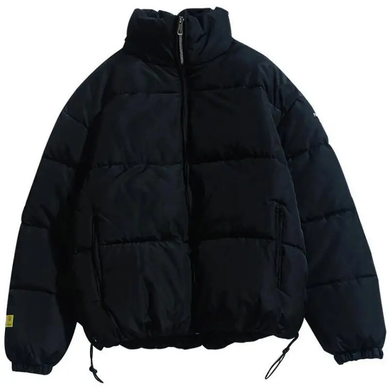 Winter New Men Solid Color Parkas Quality 2022 Men's Stand Collar Warm Thick Jacket Male Fashion Casual Parka Coat Dropshipping
