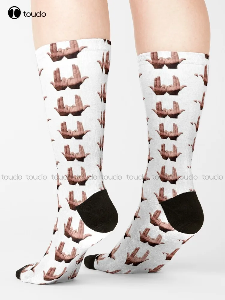 Носки рэп-рэпера июль по индивидуальному заказу красные носки унисекс для