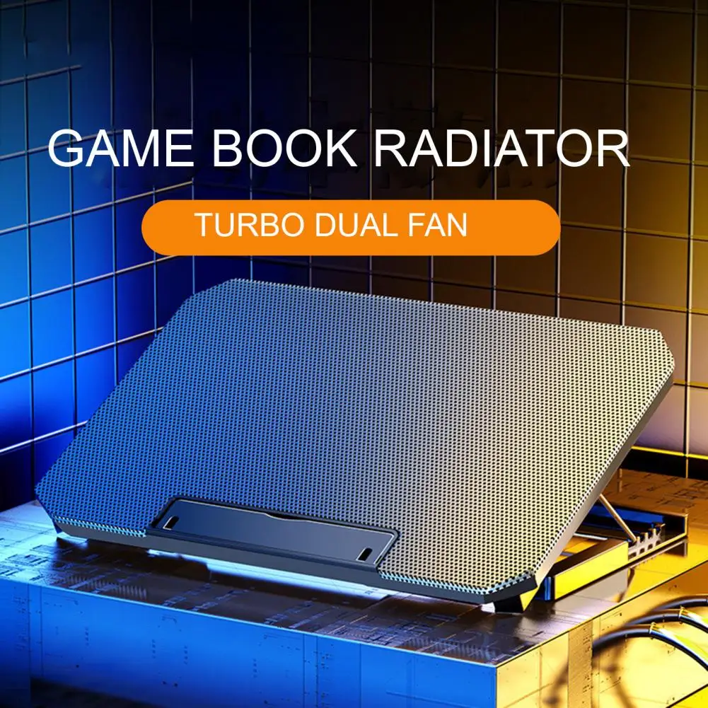 Laptop Cooling Holder Adjustable Height Dual Fans Quick Heat Dissipation Foldable Laptop Notebook Cooling Pad PC Accessories Laptop Cooling Holder Adjustable Height Dual Fans Quick Heat Dissipation Foldable Laptop Notebook Cooling Pad PC Accessories