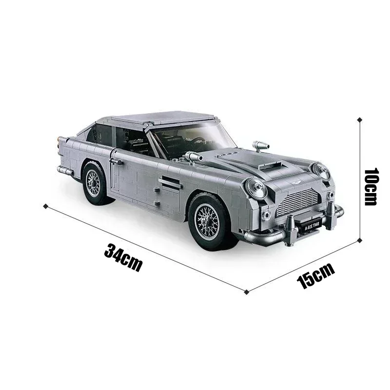 Конструктор James Bond DB5 классический автомобиль модель 007 технический конструктор