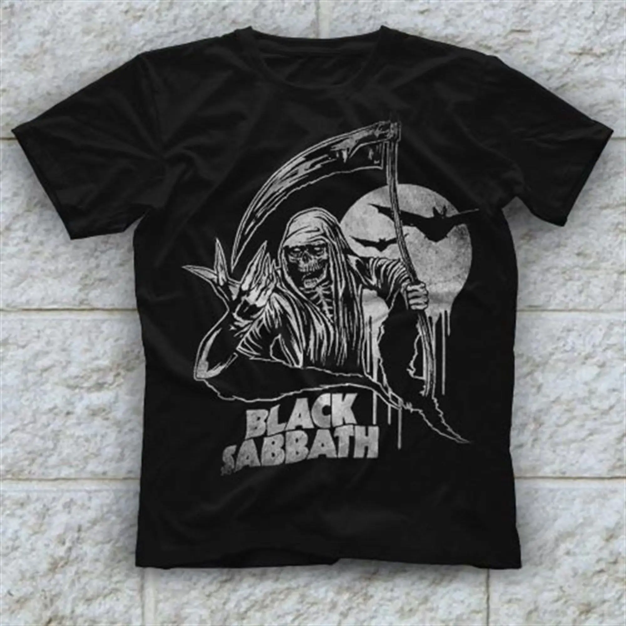 

men Tshirt black t shirt Sabbath Black Unisex T Shirt Tees Shirts 8008