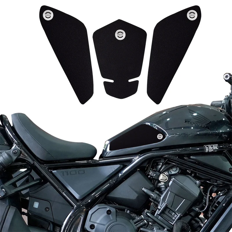 

BIKE GP Motorcycle Tank Pad Sticker Decals For HONDA CM1100 Rebel 2021 Rubber Non-slip Protector Cover Motorcycle Accessories
