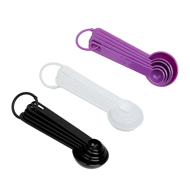 

Measure Tool Measuring Spoon For Baking Coffee Tea Plastic Baking Tool 5pcs/Set