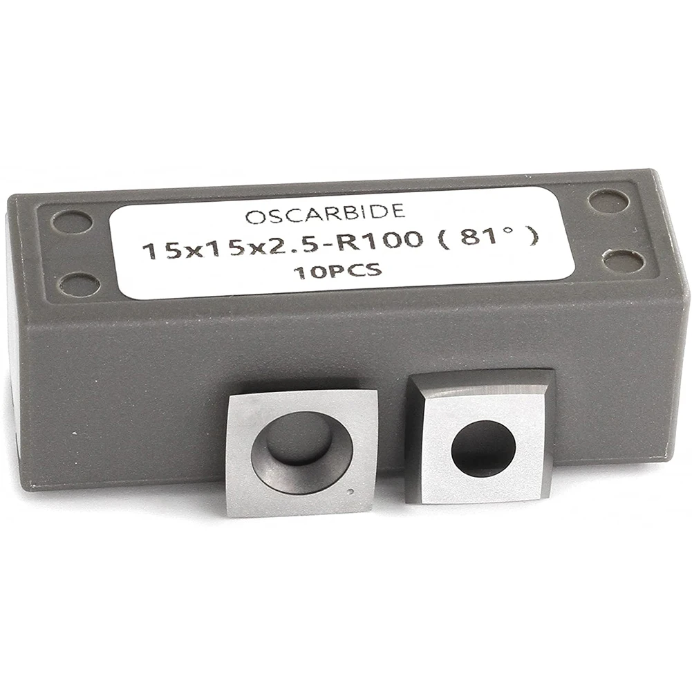 

For Byrd Shelix Journal Heads Carbide Inserts Replacement Blades Alloy Tools 30° Bevel 4 Edge 81° Countersink Hole