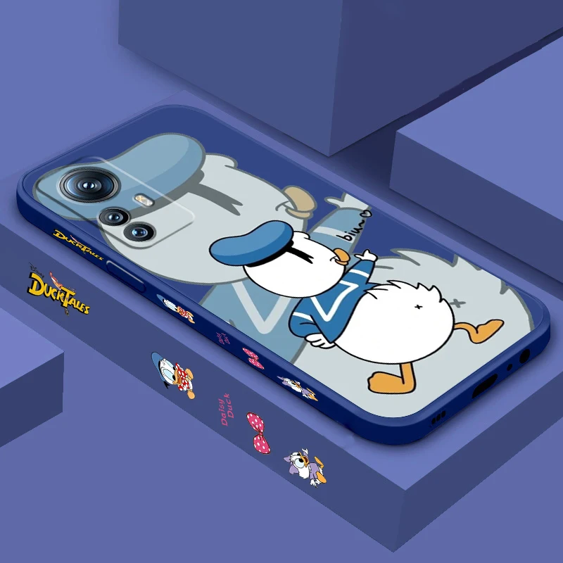 

Disney Donald Duck Cute Art Liquid Left Rope For Xiaomi Mi 13 12T 12 11T 11i 11 A3 10T 10 CC9E 9 Pro Lite Ultra 5G Phone Case