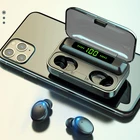 Беспроводные наушники с Bluetooth 5,0, водонепроницаемые, для всех смартфонов