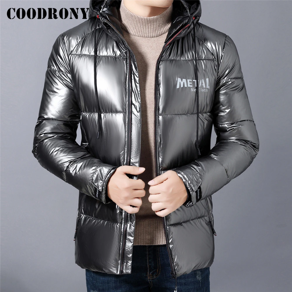 COODRONY Brand Thick Warm Parkas Men's Winter Jackets Zipper Hooded Coat Men Clothing Fashion Casual Streetwear Overcoats Z8144
