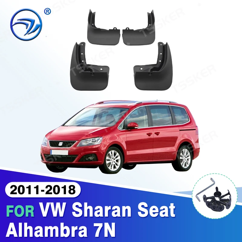

Car Mud Flaps Splash Guards for Fender Mudguards Mudflaps For VW Sharan Seat Alhambra 7N 2011-2018