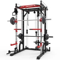 home gym muscle squat rack lying smith fitness machine gantry large fitness equipment home combination multi functional training