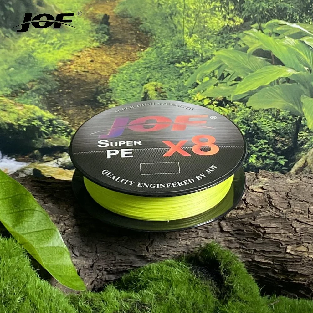 Леска рыболовная плетеная из ПЭ 8 нитей 150/300/500 м 20-анг. Фунт.