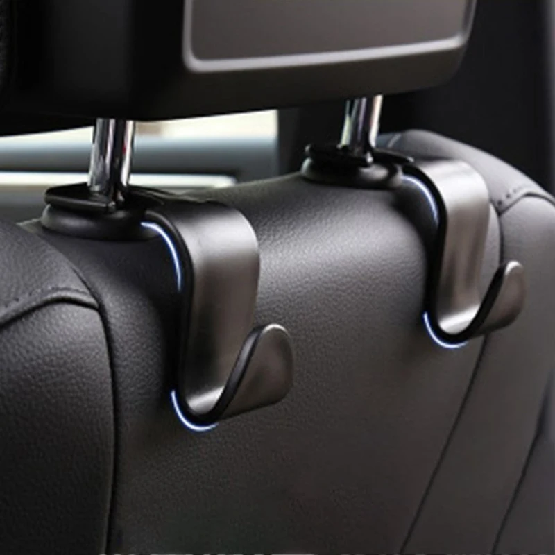 

Car Seat Back Hooks for Bags Car Clips Front Seat Headrest Organizer Holder Auto Hangers Car Storage Interior Car Accessories