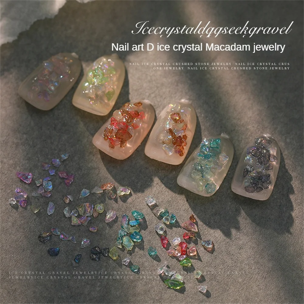 1 ~ 4 КОРОБКИ украшения для ногтей уникальный опыт красивый маникюр дома Радужные