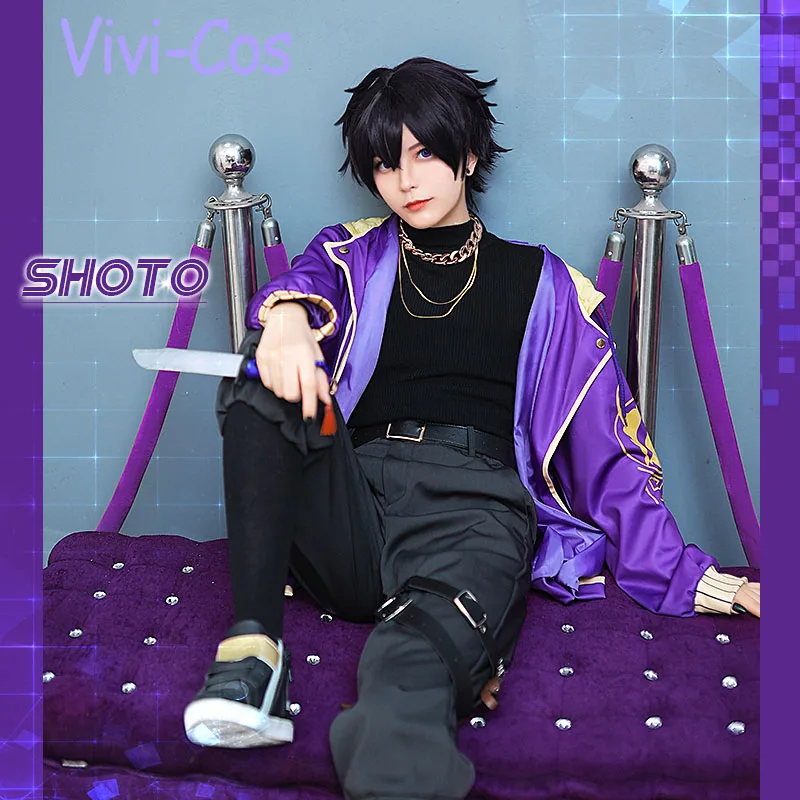

Vivi-Cos аниме виртуальный Youtuber Shoto костюм косплей костюм крутая Милая Униформа Хэллоуин