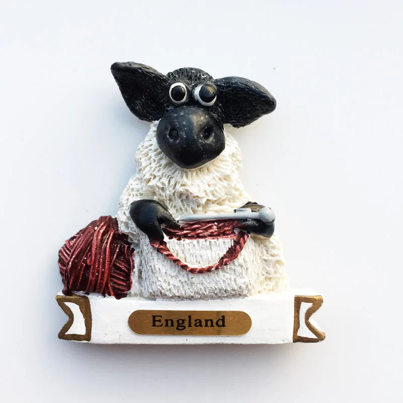 

England Scotland Travelling Souvenirs Fridge Magnets Home Decor Wedding Gift Britain London Tourism Magnetic Stickers for Fridge