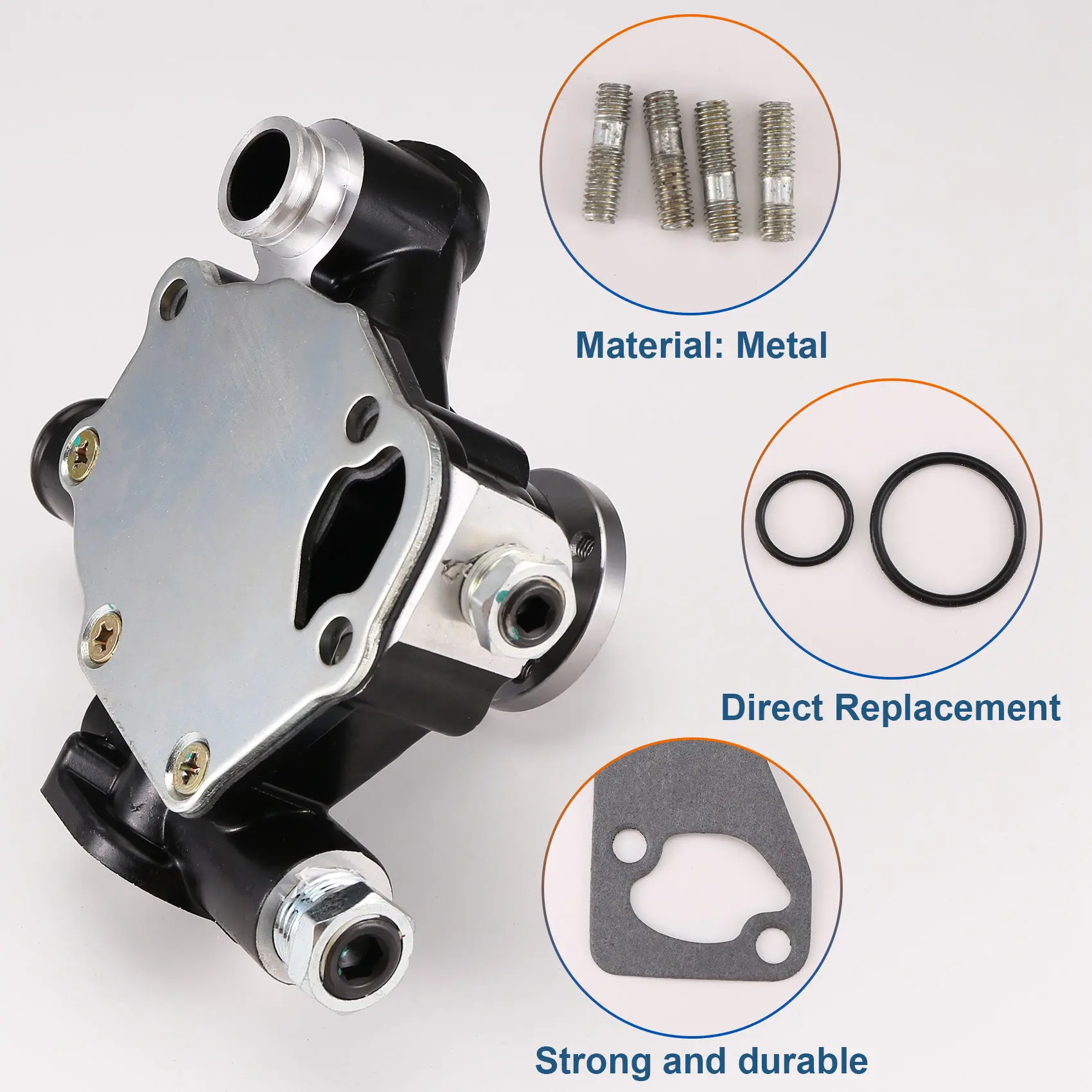 Водяной насос с прокладкой 13-506 13506 13-0506 TB-37-13-506 для двигателя TK 2 44 49 3 66 74