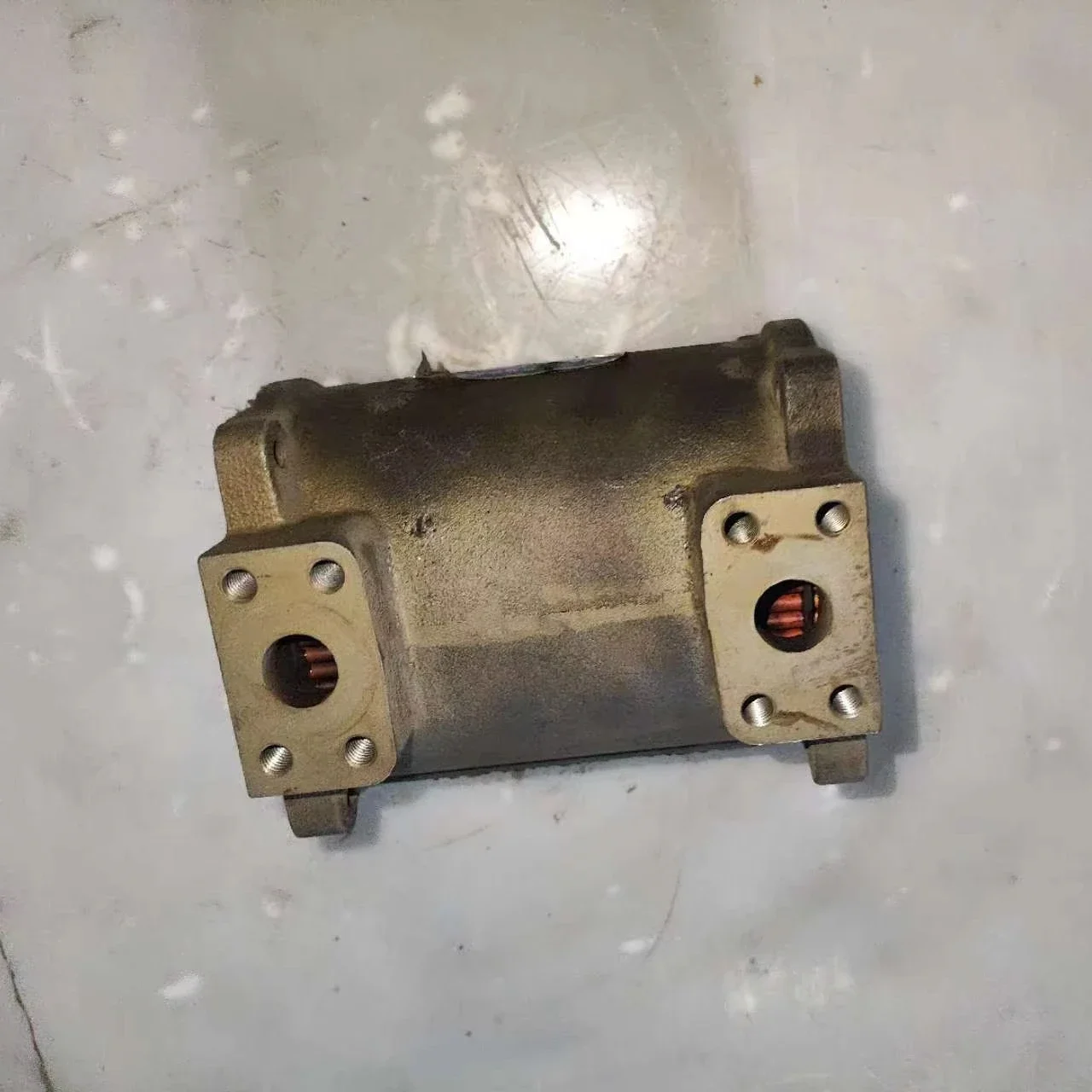 Shanghai diesel engine Carter C6121 масляный радиатор