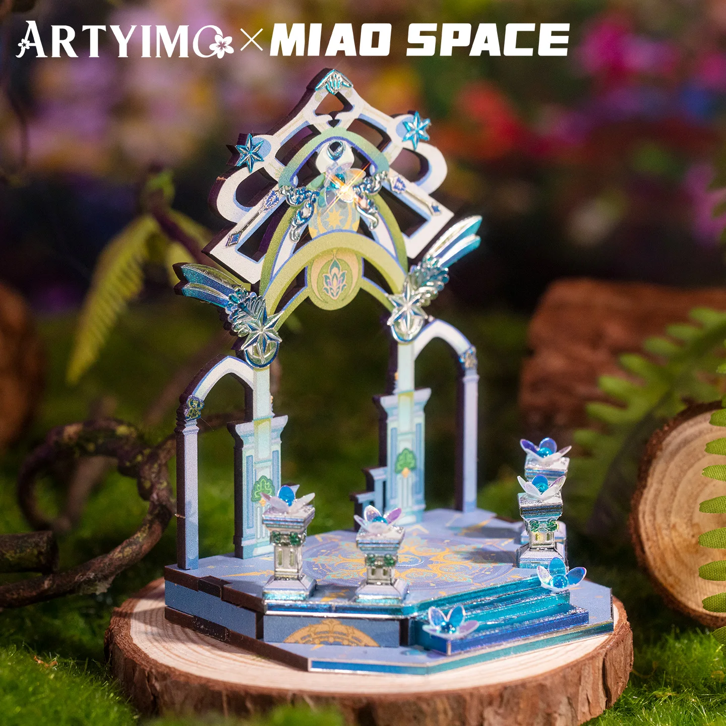 Фото ARTYIMO Artemis MIAO 3D металлическая головоломка, набор для самостоятельной сборки, головоломка-тестер на логику, украшение для стола, подарок на Рождество, Хэллоуин, день рождения, коллекционный предмет №5