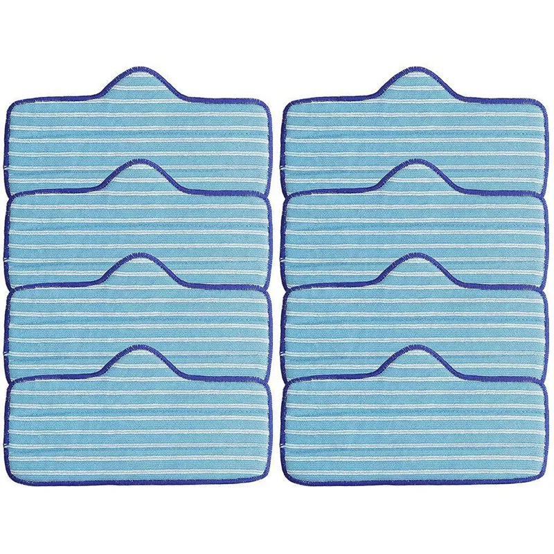 

Паровая Швабра из микрофибры Pad для аккуратного пароочистителя Dupray, многоразовая и моющаяся сменная деталь, набор из 8 шт.