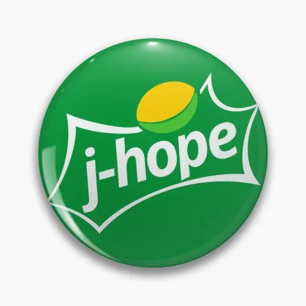 

J Hope Sprite Customizable Soft Button Pin Gift Brooch Cartoon Funny Fashion Collar Clothes Creative Cute Jewelry Lover Decor