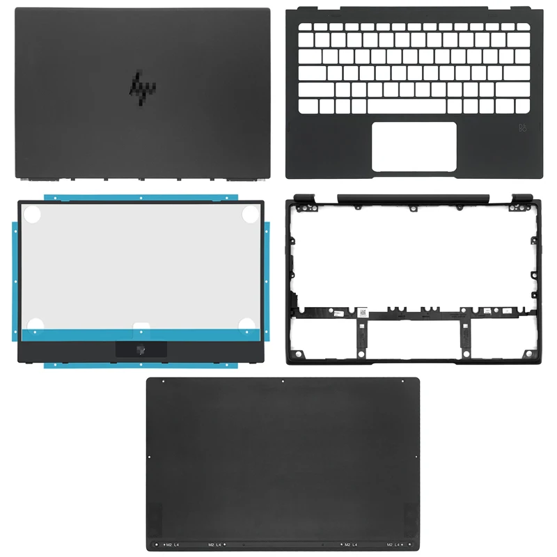 

New For HP Elite X3 12" Laptop LCD Back Cover/Front Bezel/Palmrest/Bottom Case Top Case Rear Back Cove 908278-001 908268-001