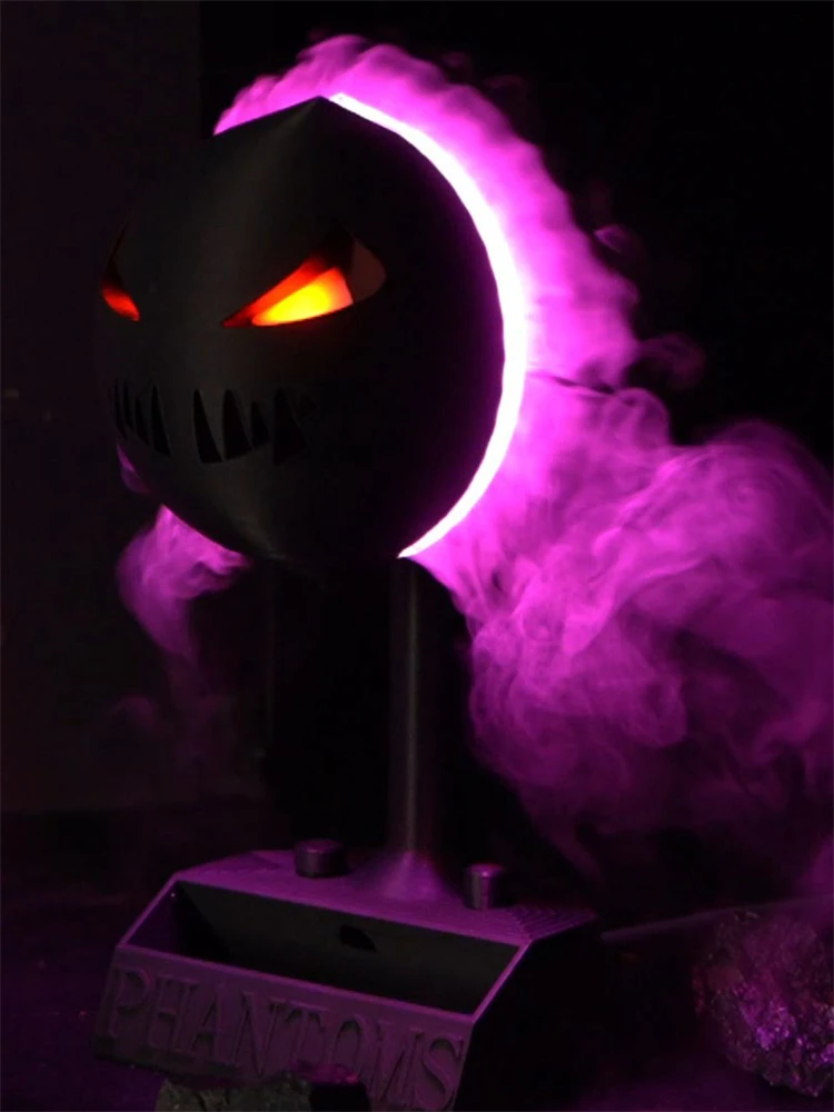 3D печать привидение увлажнитель USB зарядка Карманный Монстр призрак атомайзер Elf