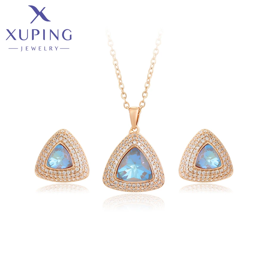 

Xuping Jewelry Fashion New Arrival Gold Color Charm Set Women Girl Gift X000647247