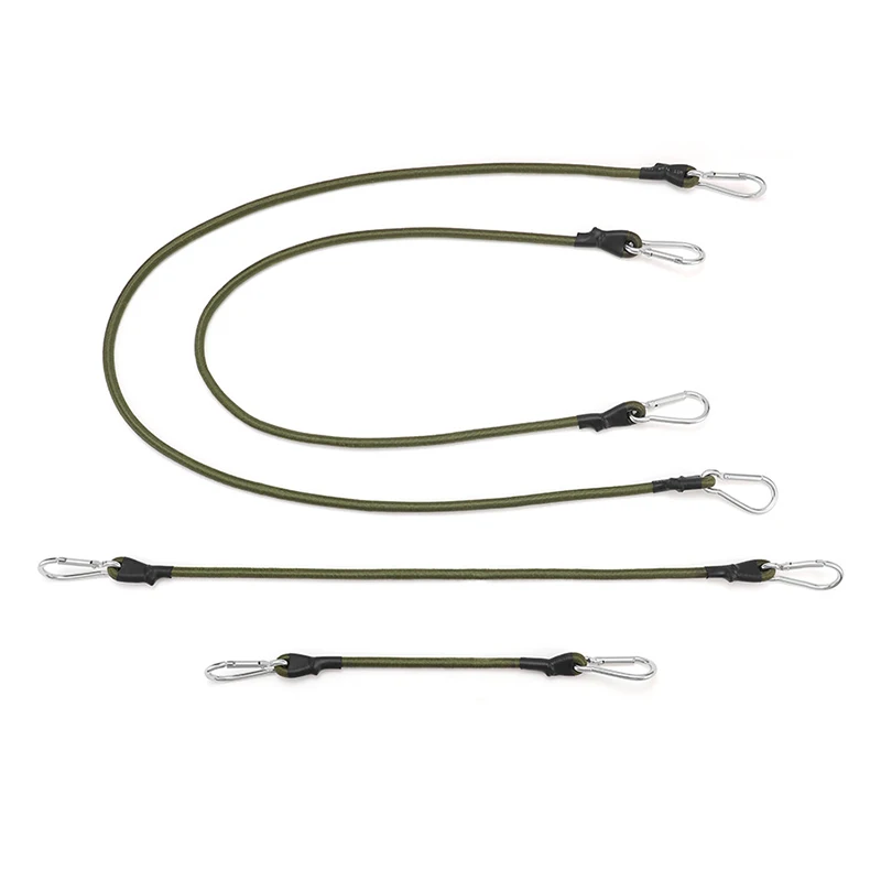 

Outdoor Mountaineering Buckle Elastic Rope 8mm Thick Elastic Rope Luggage Binding With Tent Rope Hook Camping Clothes Hanging Ro