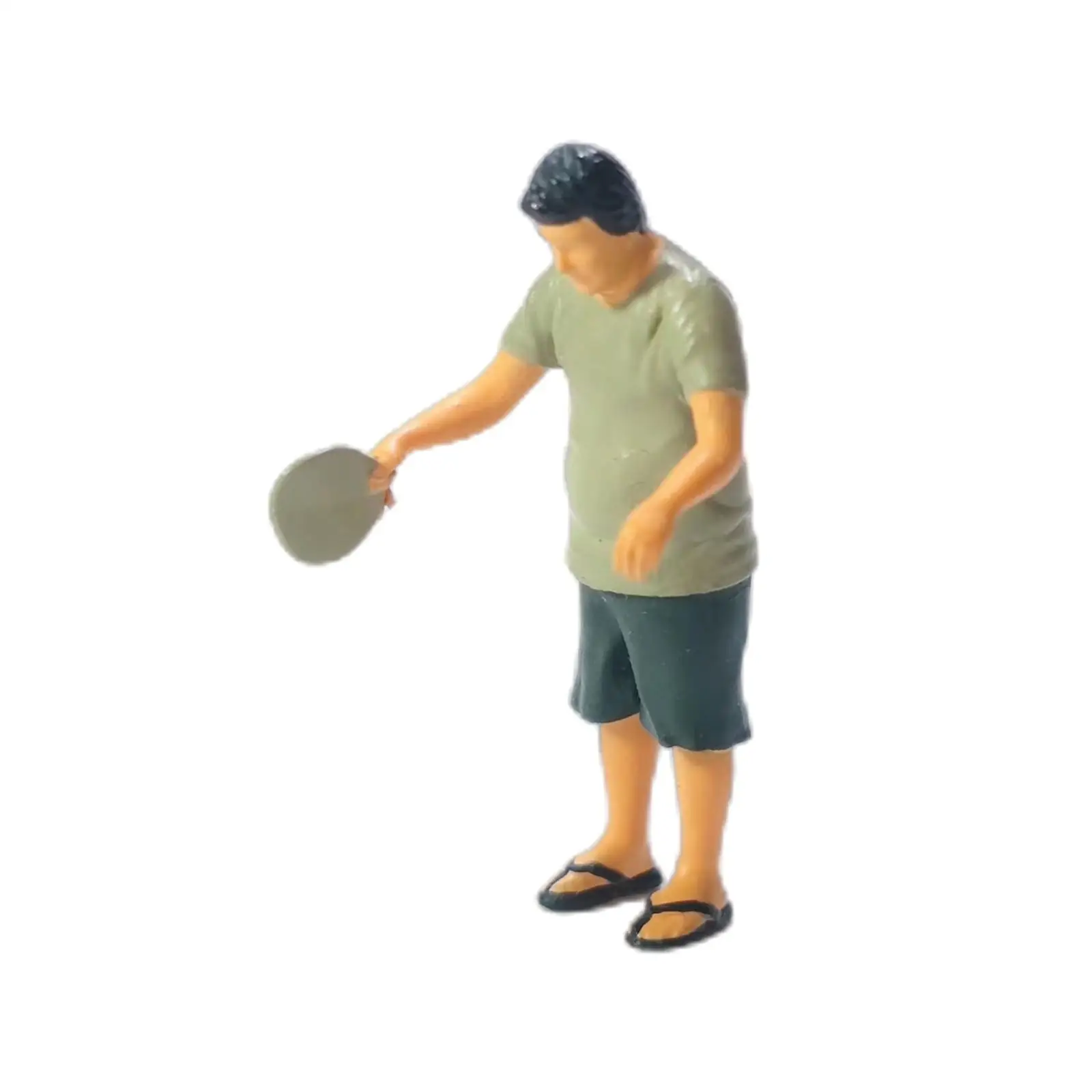 

Коллекция 1/64 года, фигурки для барбекю и людей, конструкция «сделай сам», поезда, архитектурная S-масштабная компоновка, статуэтки из смолы, ...